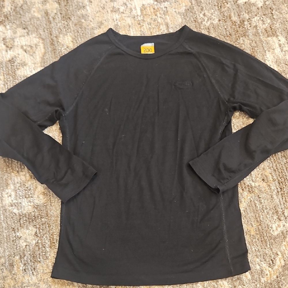 Icebreaker Black Bodyfit Long Sleeve